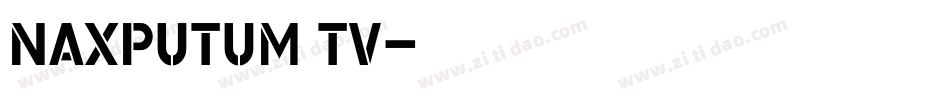 Naxputum TV字体转换